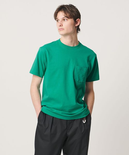 UNITED ARROWS/サンホーキンコットン テンジク ポケット Tシャツ/Tシャツ / カットソー
