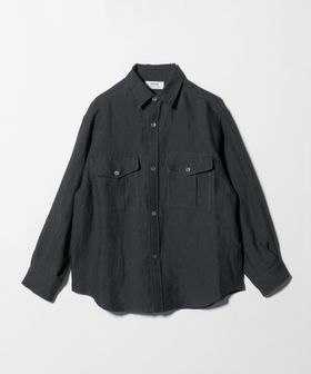 District/＜District＞リネン オックスフォード ２ポケット レギュラーカラーシャツ/シャツ / ブラウス