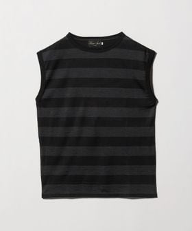 HAVERSACK/＜Haversack＞ボーダー ノースリーブＴシャツ/Tシャツ / カットソー