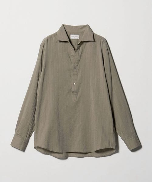 UNITED ARROWS/コードストライプ プルオーバー シャツ/シャツ / ブラウス
