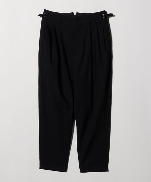 IRENISA/＜IRENISA＞THREE TUCKS TAPERED PANTS/3タック テーパード パンツ/スラックス