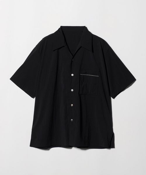 IRENISA/＜IRENISA＞OPEN COLLAR SHORT/オープンカラーシャツ/シャツ / ブラウス