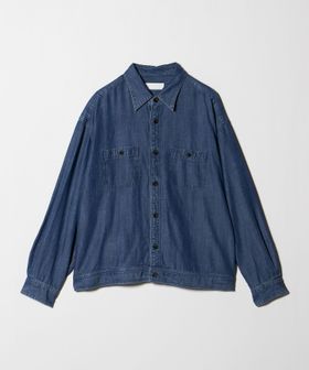 IRENISA/＜IRENISA＞BOXY SHIRT BLOUSON/デニム シャツブルゾン/シャツ / ブラウス