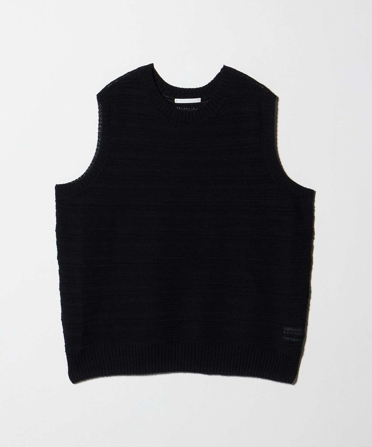 IRENISA＞LACE KNIT VEST/ニットベスト