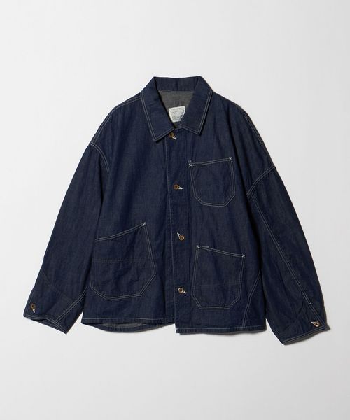 FUMITO GANRYU/＜FUMITO GANRYU＞Graffiti Chore Jacket/デニム チョアジャケット/カバ―オール