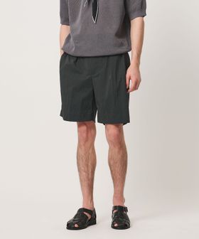 UNITED ARROWS/ワッシャーナイロン 2プリーツ サイドアジャスター ショーツ 撥水 ヨコストレッチ/ショート / ハーフパンツ