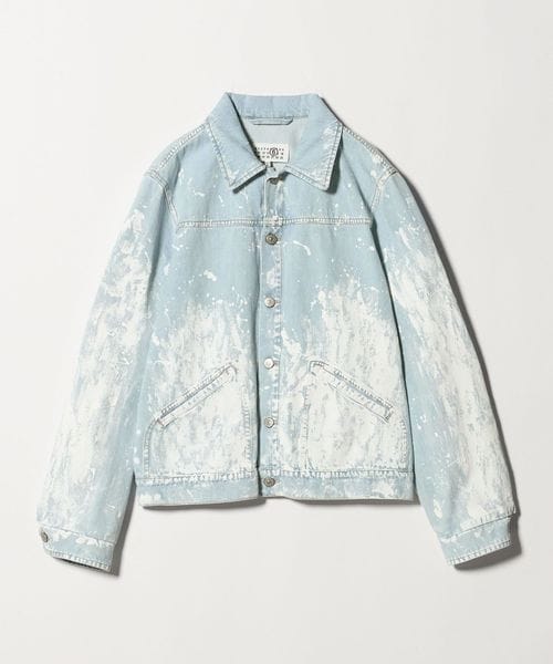 MM6 Maison Margiela/＜MM6 Maison Margiela＞ペイント デニム ジャケット/デニムジャケット