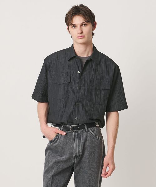 UNITED ARROWS/リンクル リラックス ショートスリーブシャツ/シャツ / ブラウス