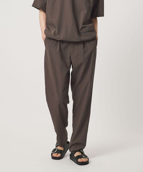 UNITED ARROWS/DotAir ドットエア １プリーツ テーパード パンツ 吸水速乾 タテストレッチ/イージーパンツ