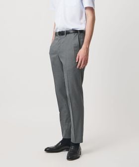UNITED ARROWS/クールモーション ドビー サイドエクステンド ノープリーツスラックス COMFORT EASY‐MODEL　接触冷感　吸水速乾　ヨコストレッチ/スラックス