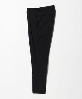 UNITED ARROWS/ウェザーコンフォート メランジ サイドシャーリング 1プリーツ パンツ 撥水 ヨコストレッチ/スラックス