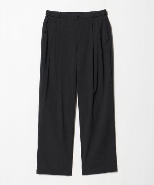 UNITED ARROWS/ウェザーコンフォート メランジ 2プリーツ バルーンパンツ 撥水 ヨコストレッチ/イージーパンツ