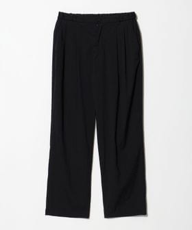 UNITED ARROWS/ウェザーコンフォート メランジ 2プリーツ バルーンパンツ 撥水 ヨコストレッチ/イージーパンツ