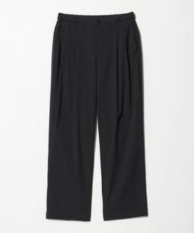 UNITED ARROWS/ウェザーコンフォート メランジ 2プリーツ バルーンパンツ 撥水 ヨコストレッチ/イージーパンツ