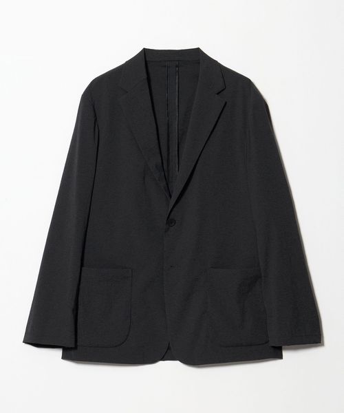 UNITED ARROWS/ウェザーコンフォート メランジ シングル 2ボタン ジャケット 撥水 ヨコストレッチ/テーラードジャケット