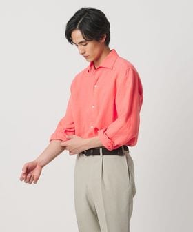 UNITED ARROWS/LIBECO リネン オープンカラー シャツ/シャツ / ブラウス