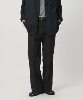 UNITED ARROWS/ウール/リネン トロピカル タンブラー ワイドストレート パンツ/スラックス