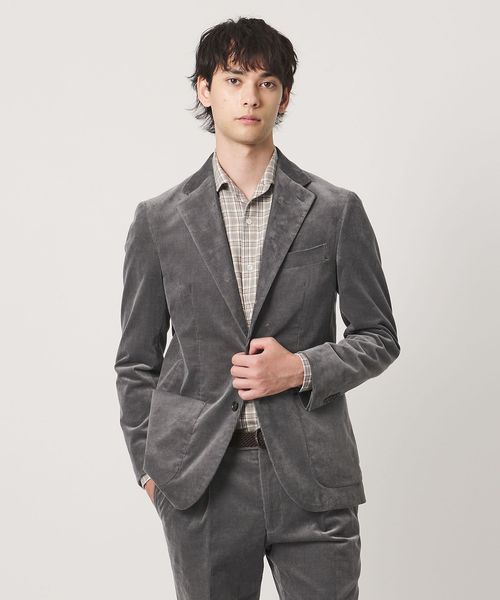 UNITED ARROWS/コーデュロイ シングル 3ボタン テーラードジャケット RーMODEL/セットアップ ジャケット