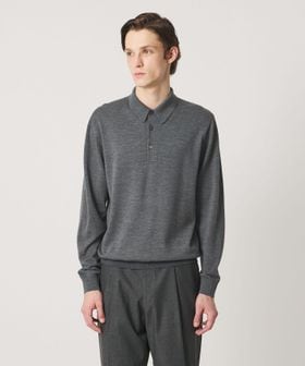 UNITED ARROWS/ハイゲージ ニット ポロシャツ/ニット / セーター