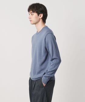 UNITED ARROWS/ミドルゲージ クルーネック ニット/ニット / セーター