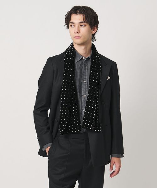 UNITED ARROWS/フランネル ダブル 4ボタン テーラードジャケット/セットアップ ジャケット