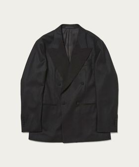 UNITED ARROWS/フランネル ダブル 4ボタン テーラードジャケット/セットアップ ジャケット