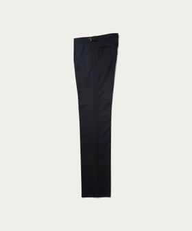 UNITED ARROWS/フランネル サイドアジャスター １プリーツ スラックス/セットアップ パンツ