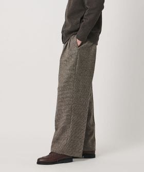 District/＜District＞LOVAT チェック 2プリーツ ワイドパンツ/スラックス