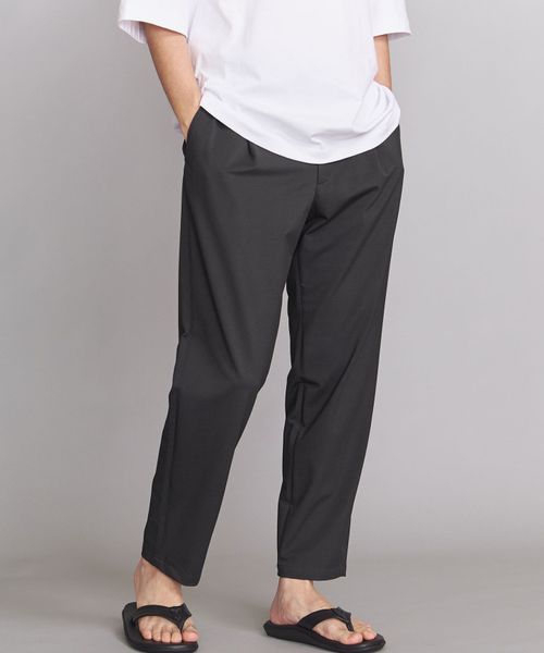 By Tch カノコ 1p ワイド テーパード アンクルパンツ By Tch カノコ 1p ワイド テーパード アンクルパンツ