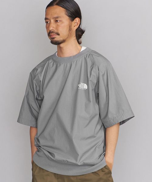 新品】ユナイテッドアローズ別注ノースフェイスパープルレーベルTシャツ