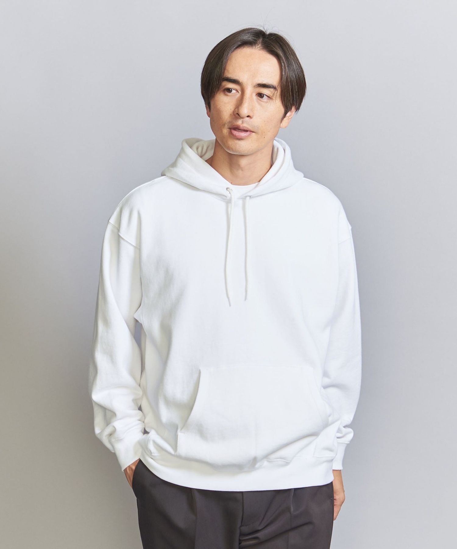 H BEAUTY&YOUTH SWEAT HOODIE-