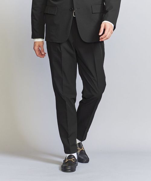 ID UNITED ARROWS＞ テクスチャー セミワイド 1P テーパード