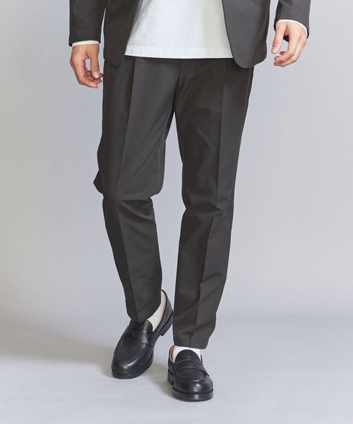 ID UNITED ARROWS＞ テクスチャー セミワイド 1P テーパード