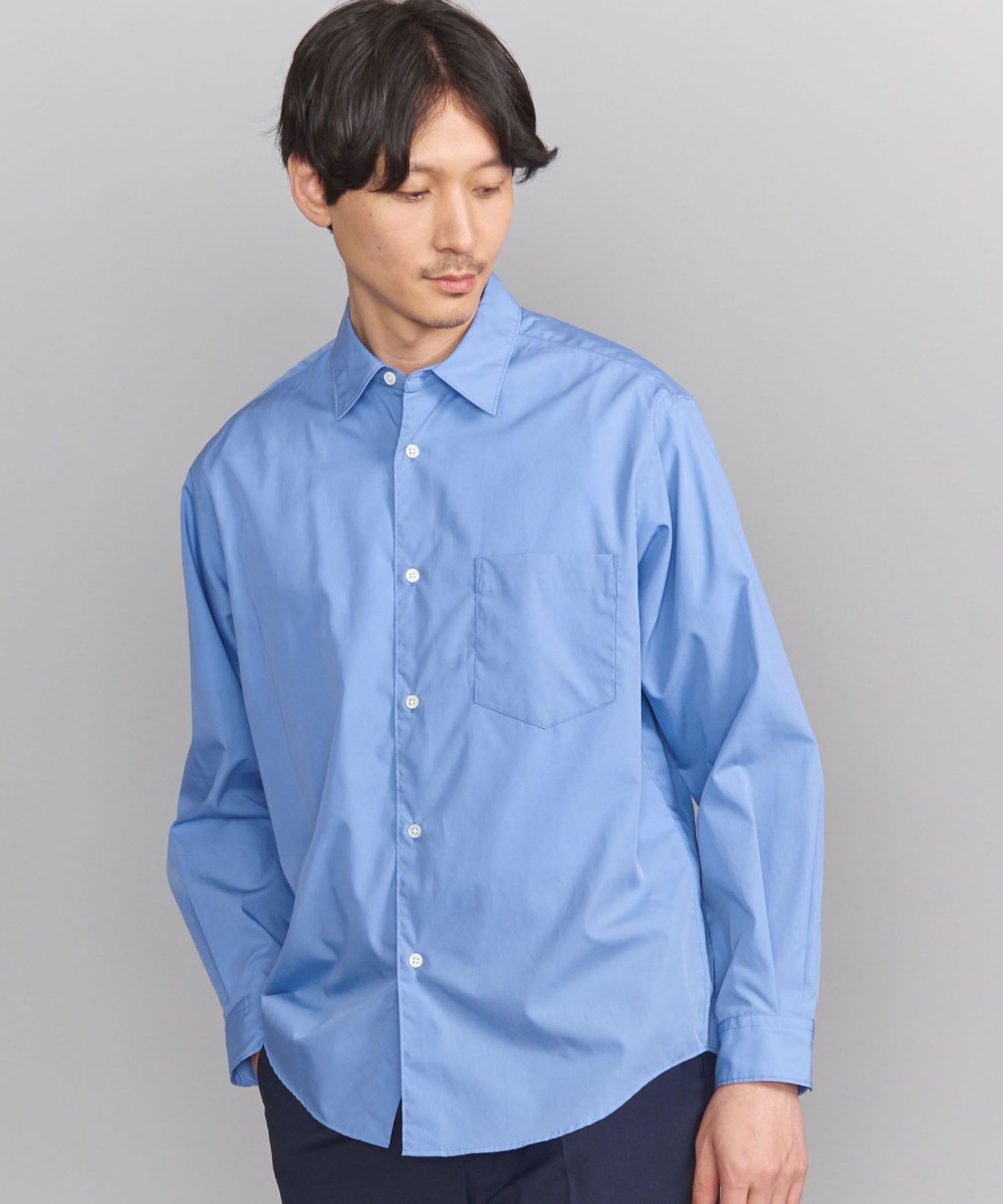 BY TANGO ブロード レギュラー テーパード シャツ BEAUTY&YOUTH UNITED ARROWS（ビューティーアンドユース