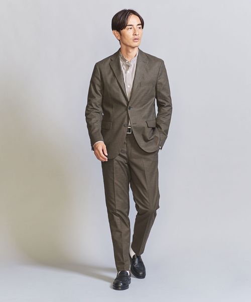 ♦️最終価格♦️美品◇ブリーフィング◇スリムパンツ&ブルゾン◇メンズ◇セットアップ シン モールスキン ノープリーツ スリムパンツ ‐セットアップ対応‐