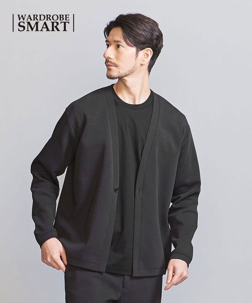 BEAUTY&YOUTH/【WEB限定 WARDROBE SMART】ダブルニット カーディガン/セットアップ対応/カーディガン / ボレロ