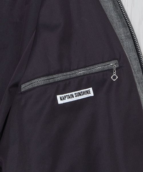 KAPTAIN SUNSHINE＞SPORTS CHECK JACKET/ブルゾン