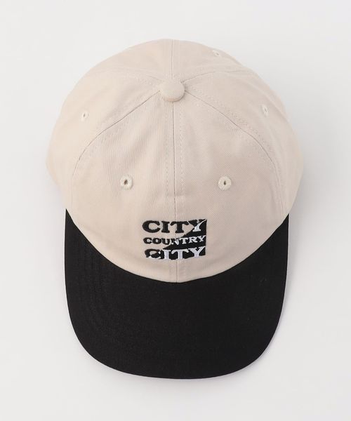 CITY COUNTRY CITY＞ EMB ロゴ キャップ