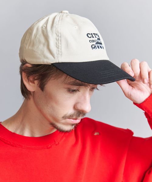 【city country city】キャップ CITY COUNTRY CITY＞ EMB ロゴ キャップ