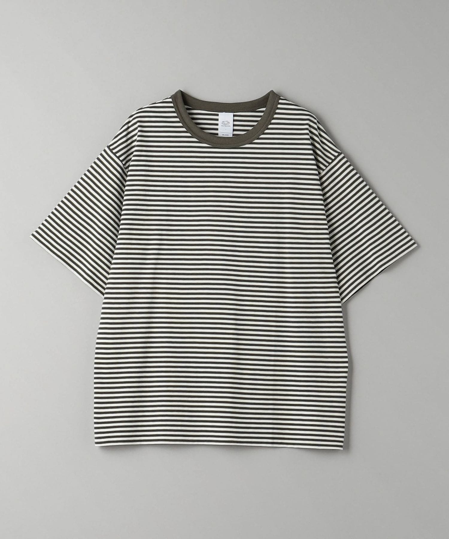 VAINL ARCHIVE×FRUIT OF THE LOOM＞ ボーダー クルーネック Tシャツ