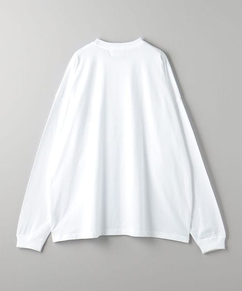 inside23 エンブロイダリーロングスリーブTシャツ ＆プリントロングスリーブTシャツ＜スモーキーピンク＞(S