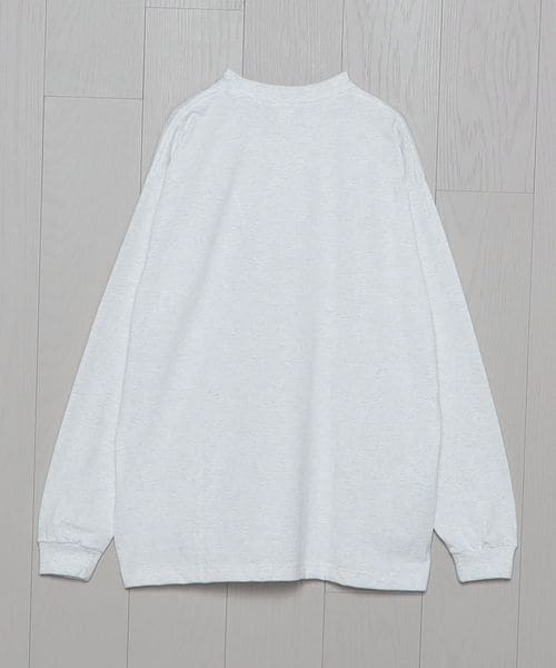 ✿ヘリル コットンロングスリーブクルーネック✿ライトグリーン