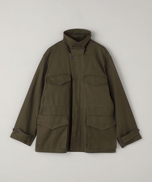 blurhms ナイロン ユーティリティー シャツ ジャケット L BLURHMS（ブラームス） Nylon Utility Collarless Jacket BHS