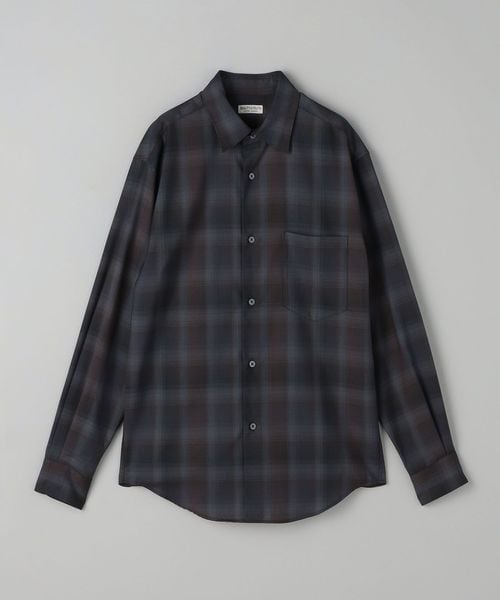 AURALEE似チェック BEAUTY&YOUTH 尾州 チェック シャツ XL Auralee チェック シャツ | ニュートラル | FARFETCH JP