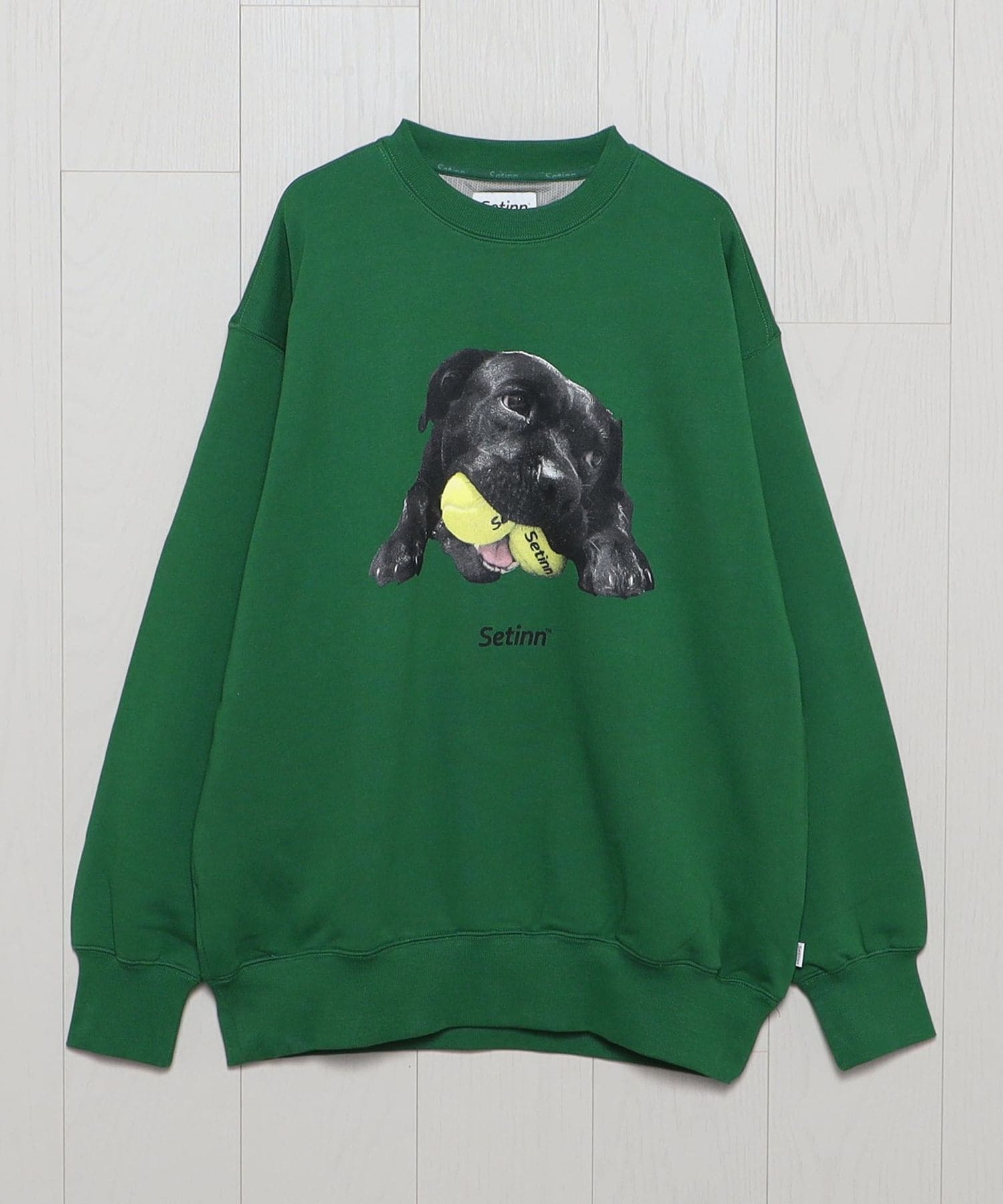 Setinn Crew Sweat スウェット XL 53-4-54 25S-015-ash-01.jpg