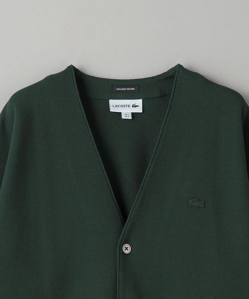 LACOSTE for BEAUTY&YOUTH＞ 1トーン カーディガン