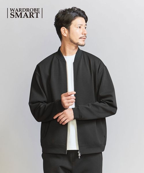 BEAUTY&YOUTH/【WEB限定 WARDROBE SMART】ダブルニット ジップブルゾン/セットアップ対応/その他コート / ブルゾン