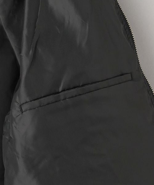 WEB限定 WARDROBE SMART】ライト ツイル MA―1 ブルゾン