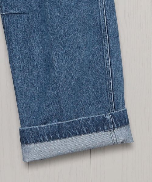 S 美品 24AW H BEAUTY&YOUTH デニムワイドカーゴパンツ H＞デニムワイドカーゴパンツ