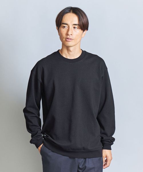 [ ] ボーダージャカードリラックスTシャツ★大人気★ MUG tシャツ 「ジャガード」 ボーダーTシャツ メンズ レディース